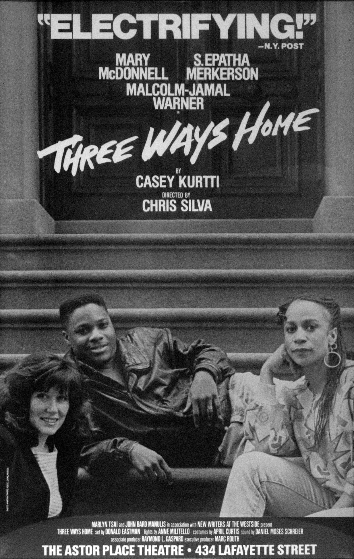 Three Ways Home Show Poster